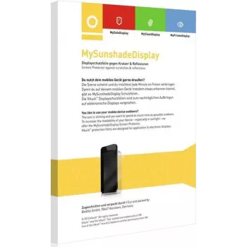 3M Vikuiti ADQC27 Displayschutzfolie für Microsoft Zune 8 - Klar, Kratzfest, >3H Härte 1004070