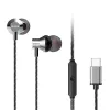 AIWA ESTM-50USB-C/SL In-Ear Stereo-Headset mit Mikrofon, USB-C, Silber