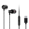 AIWA ESTM-50USB-C/BK In-Ear Stereo-Headset mit Mikrofon, USB-C, Schwarz