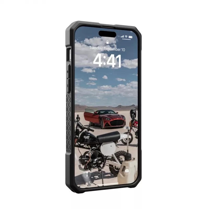 Urban Armor Gear Monarch Series Hülle für Apple iPhone 14 Pro Max - Carbon