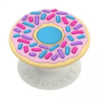 PopSockets PopGrip Standard – Donut-Design, austauschbarer Handy-Griff & Ständer