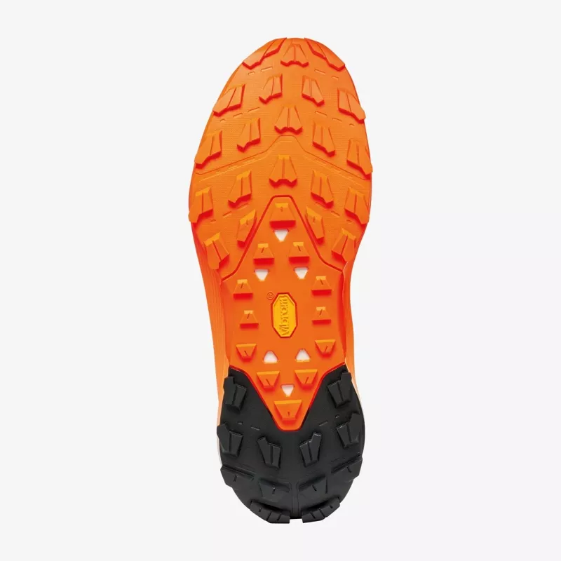 Scarpa Spin Ultra 2 Trailrunning-Schuhe - Ice Orange/Fluo Yellow - EU 46