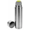 IBILI Edelstahl Vakuum-Isolier Thermosflasche, 1000 ml, Gebürstetes Silber