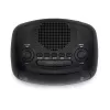 AIWA CR-09J FM-Uhrenradio mit Dual-Alarm, LED-Anzeige, Schwarz