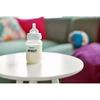 Philips Avent Anti-colic Babyflaschen-Silikonsauger, mittlerer Durchfluss, 3M+, 2er-Pack