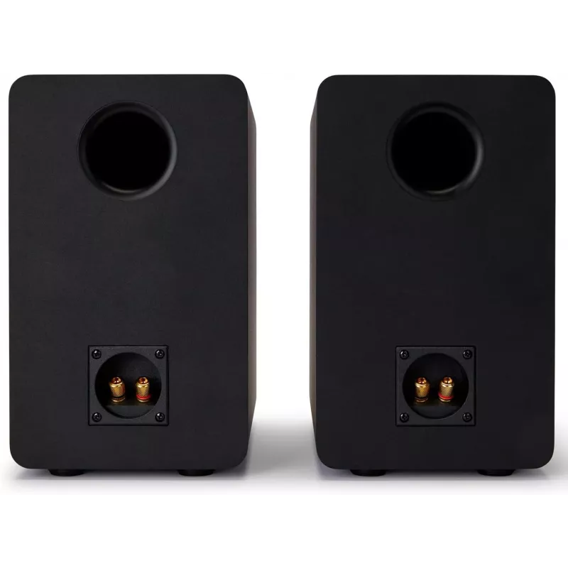 AIWA Hi-Fi 2.0 Aktiv-Regallautsprecher 2x70W RMS, Schwarz