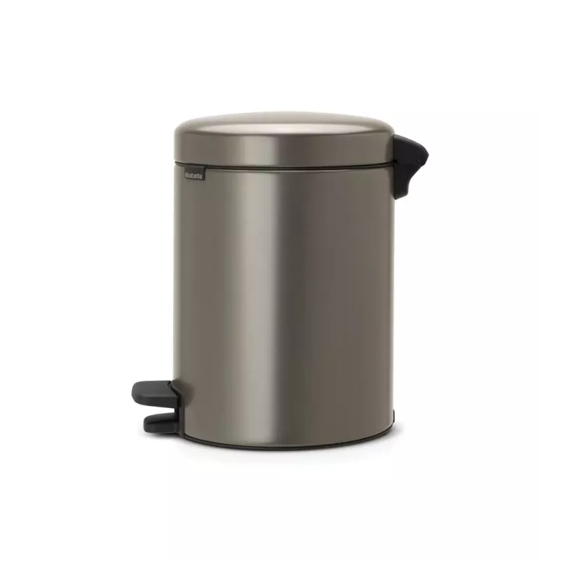 Brabantia NewIcon 5 Liter Treteimer, Platinum
