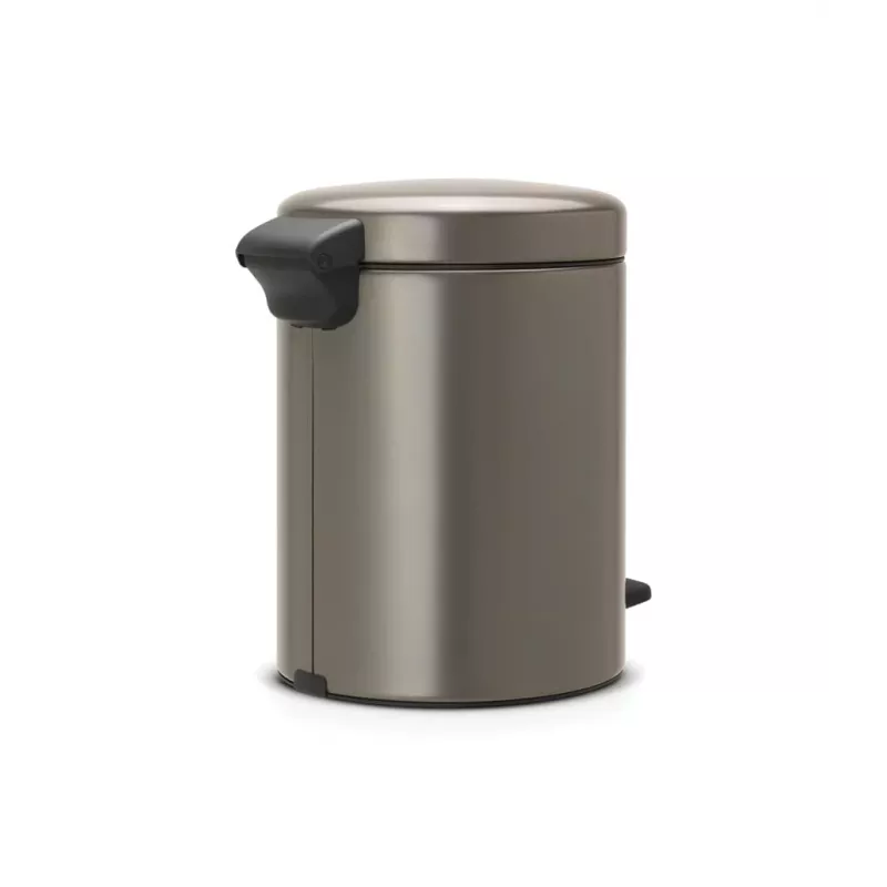 Brabantia NewIcon 5 Liter Treteimer, Platinum