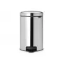 Brabantia NewIcon 12L Tretmülleimer, Brilliant Steel