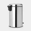 Brabantia NewIcon 12L Tretmülleimer, Brilliant Steel