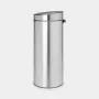 Brabantia Touch Bin 30L Abfalleimer, Matt Steel