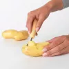 Brabantia Melonenkugelausstecher, Vanille-Gelb
