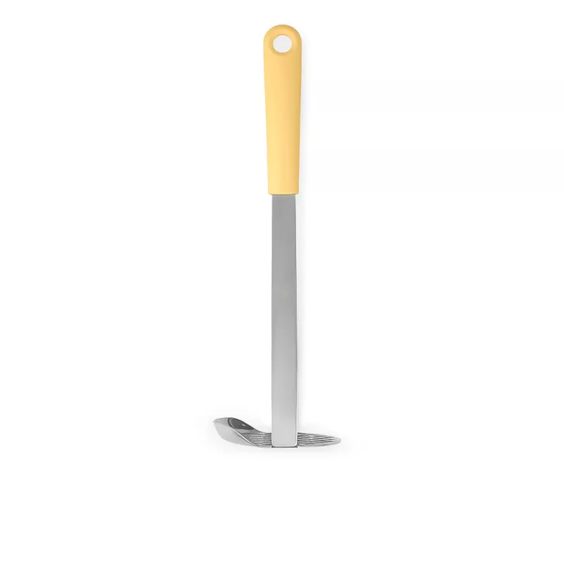 Brabantia Kartoffelstampfer und Servierlöffel, Vanille-Gelb