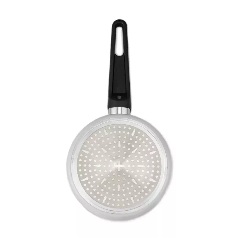 Brabantia Indu+ Kochtopf 16 cm Antihaft, 1,5 L, Induktion, Schwarz