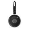 Brabantia Indu+ Kochtopf 16 cm Antihaft, 1,5 L, Induktion, Schwarz