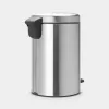 Brabantia NewIcon Tretabfallbehälter 12L Matt Steel