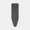 Brabantia Bügelbrettbezug Denim Black, Größe B, 124x38 cm, 8mm Polsterung