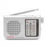 AIWA RS-55/SL Tragbares analoges AM/FM Taschenradio, Grau