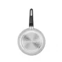 Brabantia Indu+ 24 cm Antihaft-Bratpfanne, geschmiedetes Aluminium, Schwarz