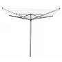 Brabantia Topspinner Wäschespinne 40m, 4 Arme, Metallic Grey
