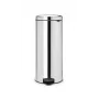 Brabantia NewIcon Tretmülleimer 30L Brilliant Steel