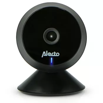 Alecto SMARTBABY5BK Digitales Video-Babyphone, 2,4 GHz FHSS, 2,4 inch Farb-LCD, Nachtsicht, Gegensprechfunktion, Temperatursensor, Schlaflieder, VOX, Schwarz