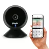 Alecto SMARTBABY5BK Digitales Video-Babyphone, 2,4 GHz FHSS, 2,4 inch Farb-LCD, Nachtsicht, Gegensprechfunktion, Temperatursensor, Schlaflieder, VOX, Schwarz