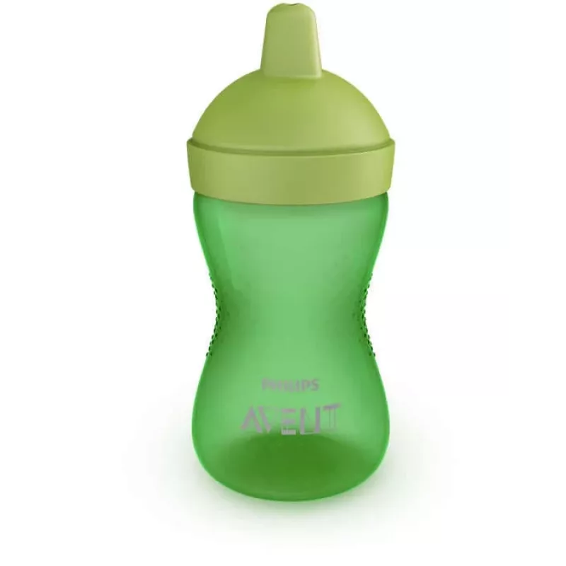 Philips AVENT My Grippy Trinklernbecher mit hartem Trinkschnabel 300 ml, 18M+, Grün