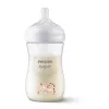 Philips Avent Natural Response Giraffe Babyflasche 260 ml, mittlerer Sauger, 1m+