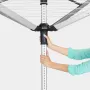 Brabantia Wäschespinne Lift-O-Matic 50 m, Metallic Grey