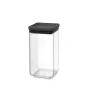 Brabantia Make & Take rechteckiger Lebensmittelbehälter 1,6 L Dunkelgrau