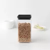 Brabantia Make & Take rechteckiger Lebensmittelbehälter 1,6 L Dunkelgrau