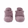 Lodger Slipper Teddy Baby Hausschuhe, Rose, 6-12 Monate, Antirutsch-Sohle, Fleece