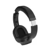 AIWA HST-220BT On-Ear kabellose Bluetooth-Kopfhörer, Schwarz