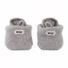 Lodger Slipper Teddy Baby Hausschuhe, Storm, 6-12 Monate, Anti-Rutsch