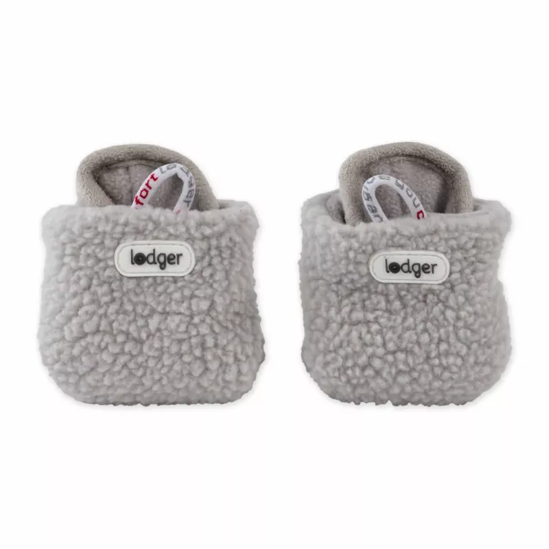 Lodger Slipper Teddy Baby Hausschuhe, Storm, 6-12 Monate, Anti-Rutsch