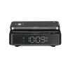 AIWA CR-30/BK Digitaler Wecker mit LED-Anzeige, FM/PLL-Radio, Schwarz
