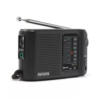 AIWA RS-44 Taschenradio AM/FM, Schwarz