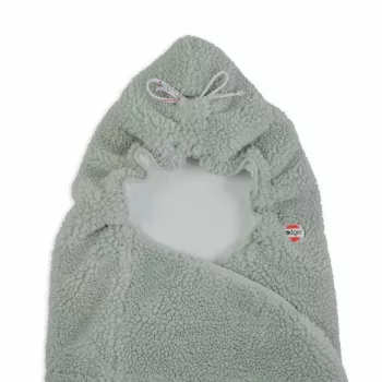 Lodger WPT 109 Wrapper Teddy Silk Touch Baby-Puckdecke, Creme