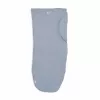 Lodger Bundler Einfarbiger Baumwoll-Babypucktuch-Wickel, Blue Fogg