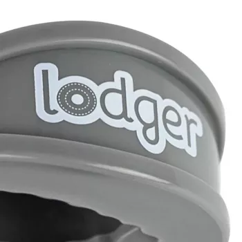 Lodger Clip Swaddler Clips für Baumwoll-Wickeltuch (2 Stk.), Carbon