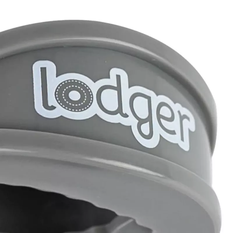 Lodger Clip Swaddler Clips für Baumwoll-Wickeltuch (2 Stk.), Carbon