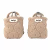 Lodger Slipper Folklore Fleece Baby-Hausschuhe, Beige, 6-12 Monate