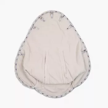 Lodger Bunker Folklore Fleece Ganzjahres-Fußsack, Beige