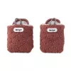 Lodger Slipper Folklore Fleece Baby Hausschuhe, 6-12 Monate, Rosewood