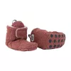 Lodger Slipper Folklore Fleece Baby Hausschuhe, 6-12 Monate, Rosewood