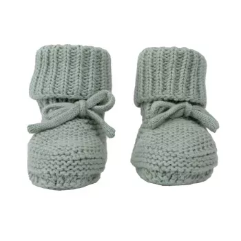 Lodger Slipper Strick-Babyschuhe Seide 0-6 Monate