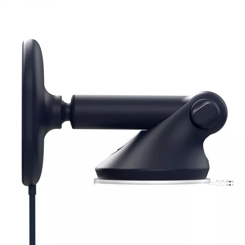 iOttie Velox Magnetisches Kabelloses Ladegerät Armaturenbrett & Windschutzscheibenhalterung - 7,5W Qi Schnellladung, MagSafe Kompatibel, Schwarz