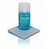 PHILIPS SVC1116B/10 Bildschirmreinigungs-Set für LED, LCD, Plasma, OLED, Smartphones, Tablets, Laptops, TVs - 200 ml Gel-Spray + Mikrofaser-Tuch
