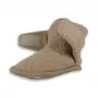 Lodger Teddy Baby Hausschuhe Beige 6-12 Monate